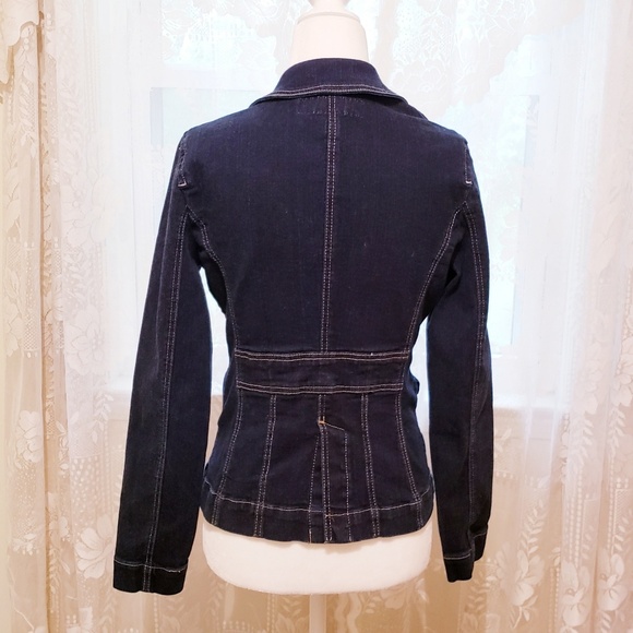 Rafaella Fitted Jean Jacket - Picture 2 of 6